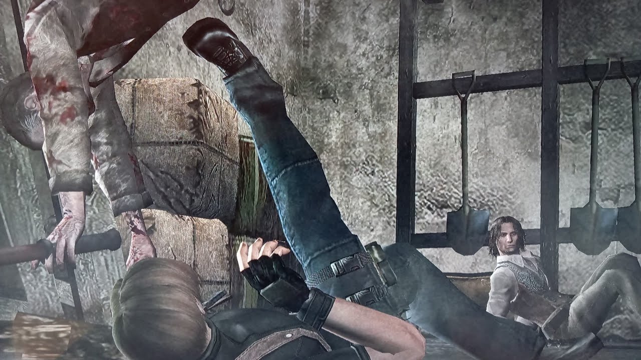 Resident evil 4 Remaster Прохождение 6 🕰️🫡 Только Базовое Оружие 2005 Бой с пауком