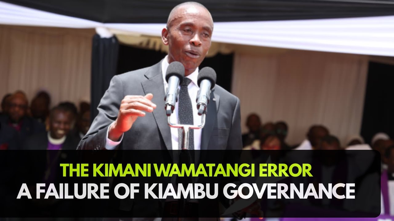 Kenyas KIAMBU Doctors Strike A Poor Governance Story