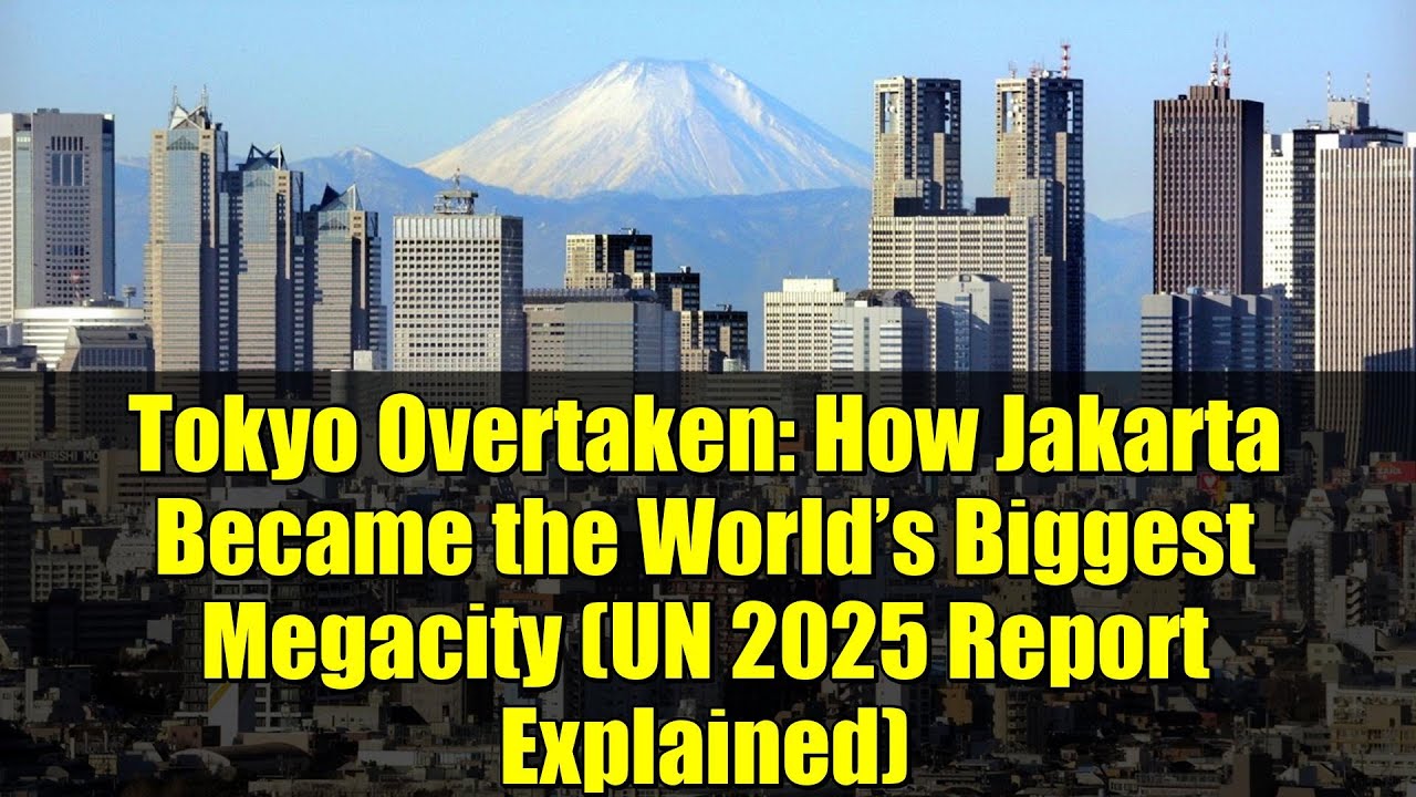 Tokyo Overtaken: How Jakarta Became the World&rsquo;s Biggest Megacity (UN 2025 Report Explained)