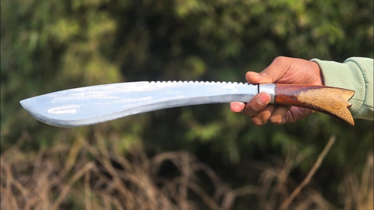 making a machete! knife making/Phillipino stayl meet daw