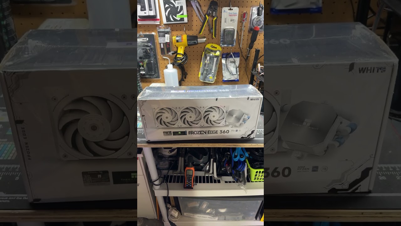 Adding the Thermalright Frozen Edge 360 to the Cooler League #thermalright #frozenedge #cpucooler