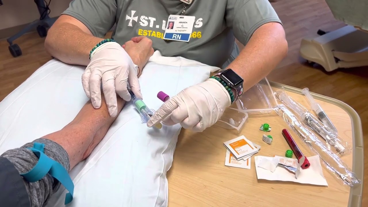 Drawing Blood from a PIV