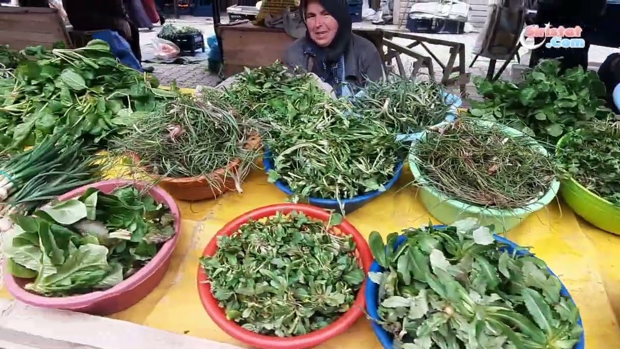 Bozkır Cumayı Pazarında Gezi - Köylü Pazarı, Kapalı Pazar ve Buğday Pazarı görünümleri