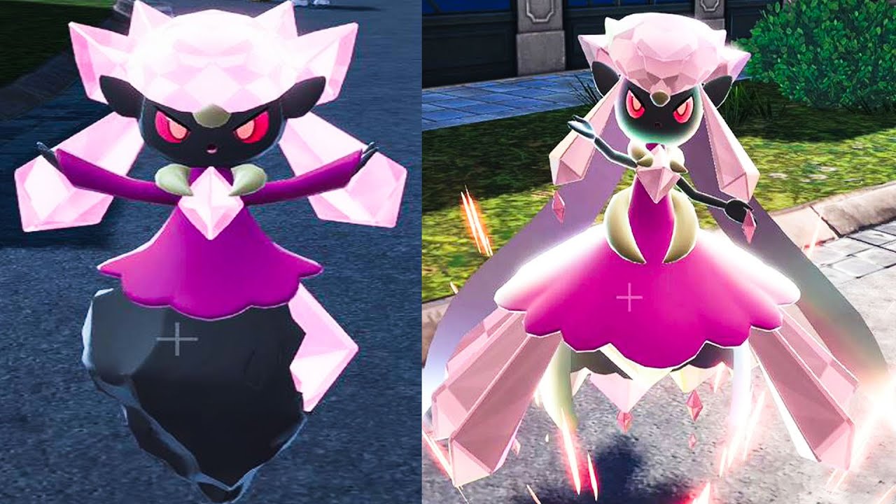 New Diamond Storm animation for Mega Diancie in Legends ZA