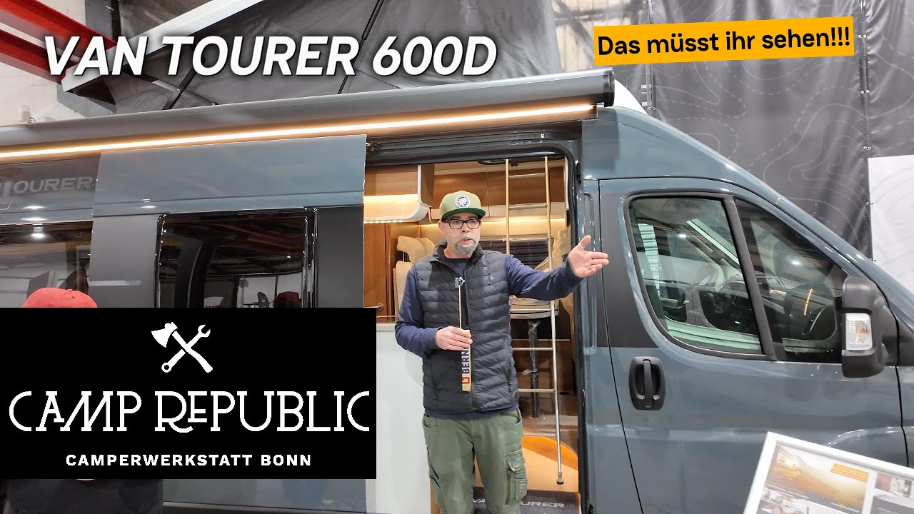 Roomtour im VANTourer 600D bei Camp Republik Bonn