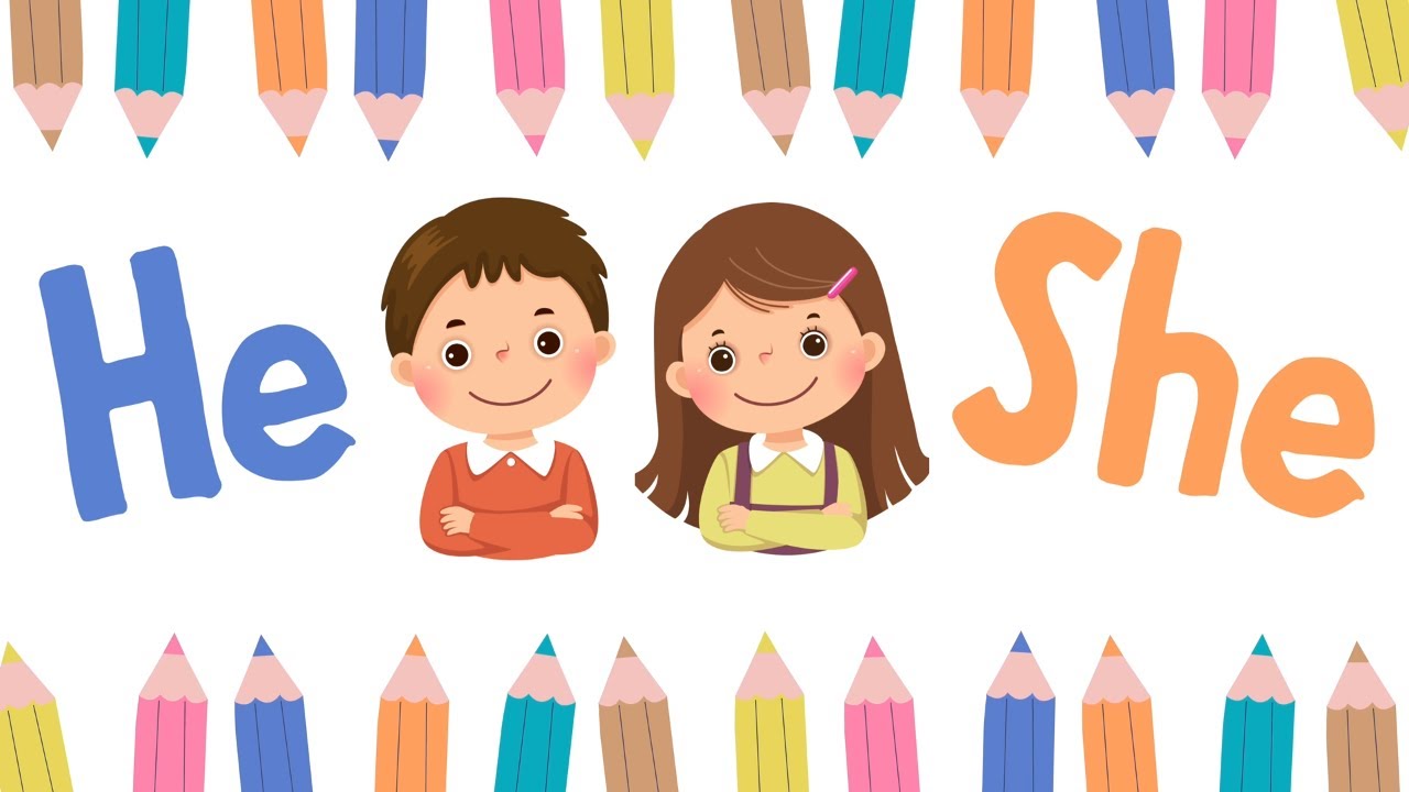 He or She? | Fun English Drill for Kids