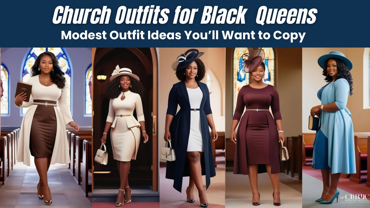 Church Outfits for Black Queens