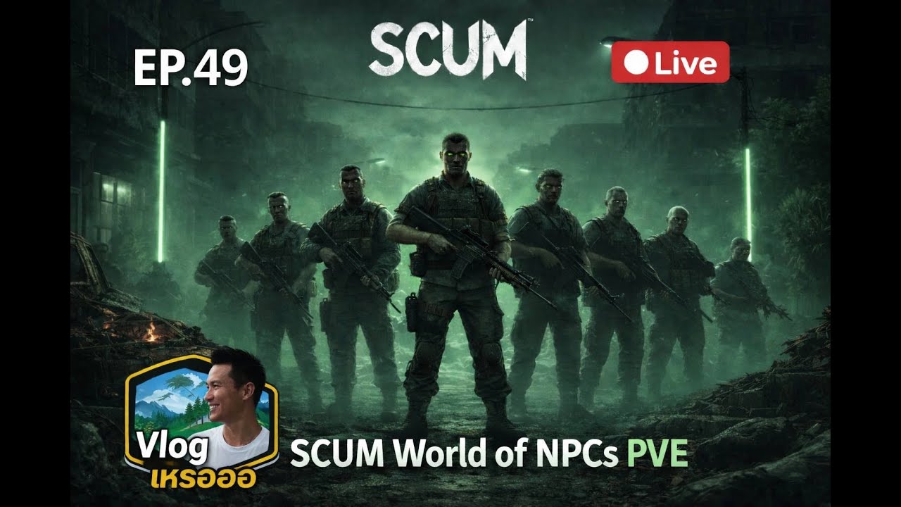 SCUM EP49  (
SCUM World of NPCs PVE )