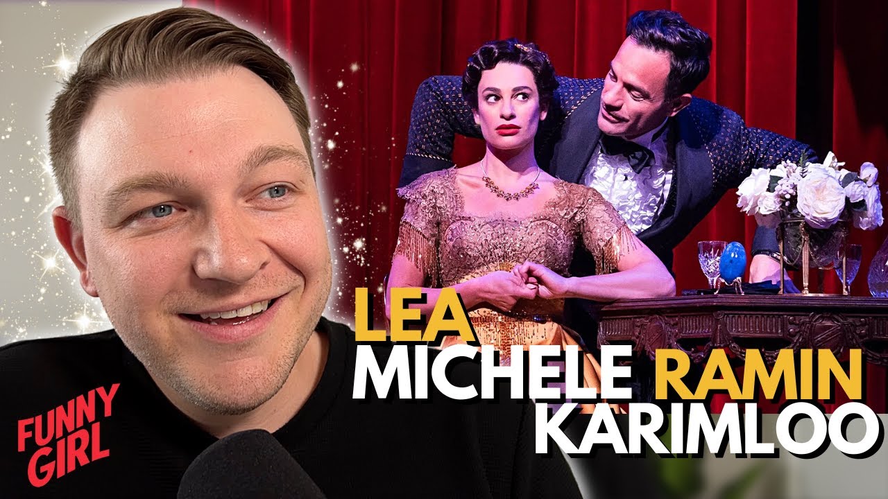 NEW Lea Michele & Ramin Karimaloo FUNNY GIRL 