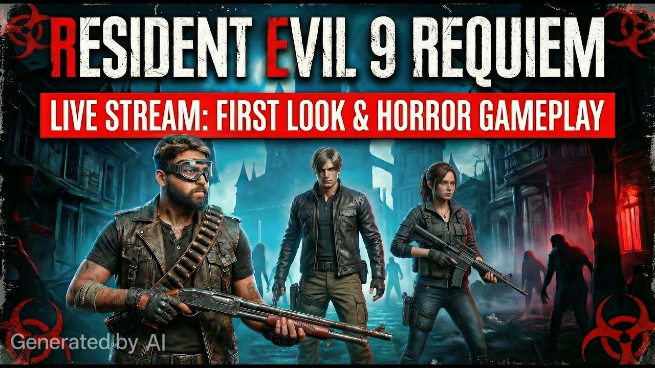 IT'S FINALLY HERE! | Resident Evil: Requiem - Chapter 1: Wrenwood Hotel (Day 1)  #re9 #live