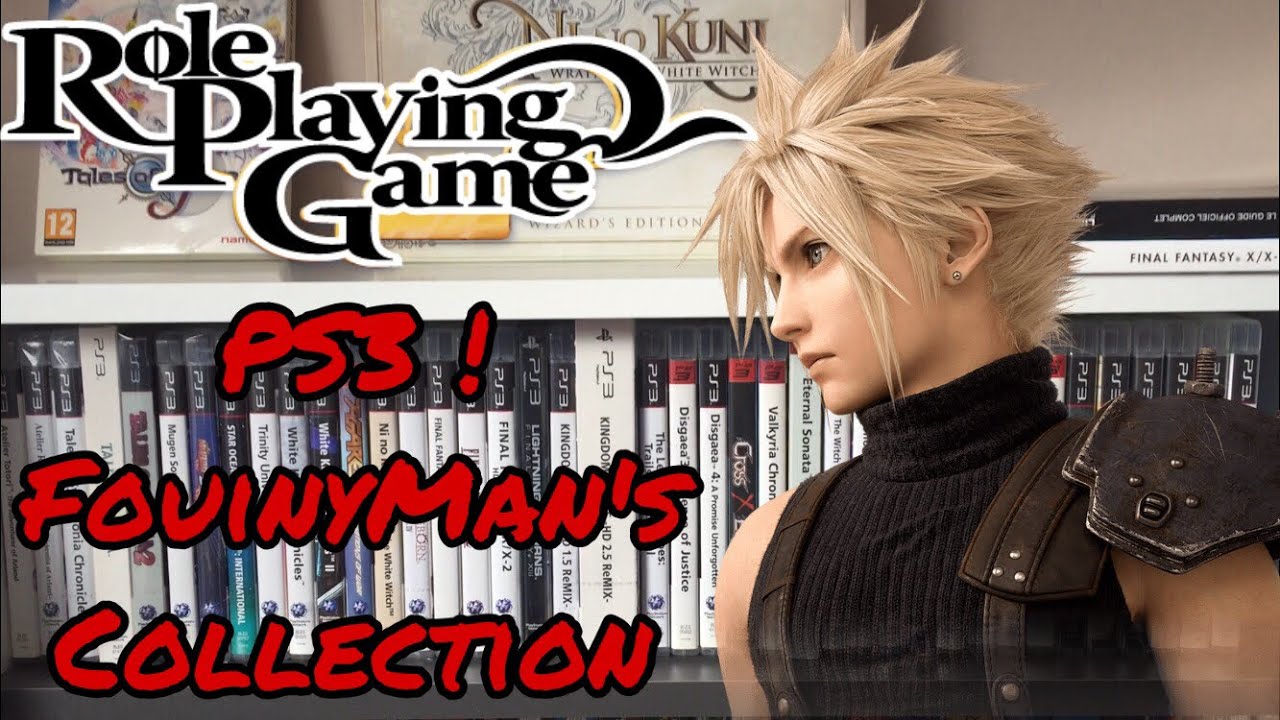 MA COLLECTION RPG PS3 [ FINAL FANTASY / SONY / PLAYSTATION / VIDE GRENIER ]