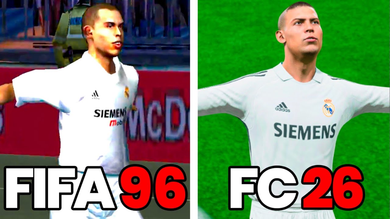 ¡JUEGO CON RONALDO EN TODOS LOS FIFA!