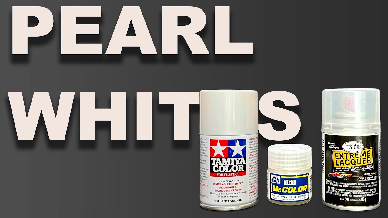 Pearl White Paints Compared