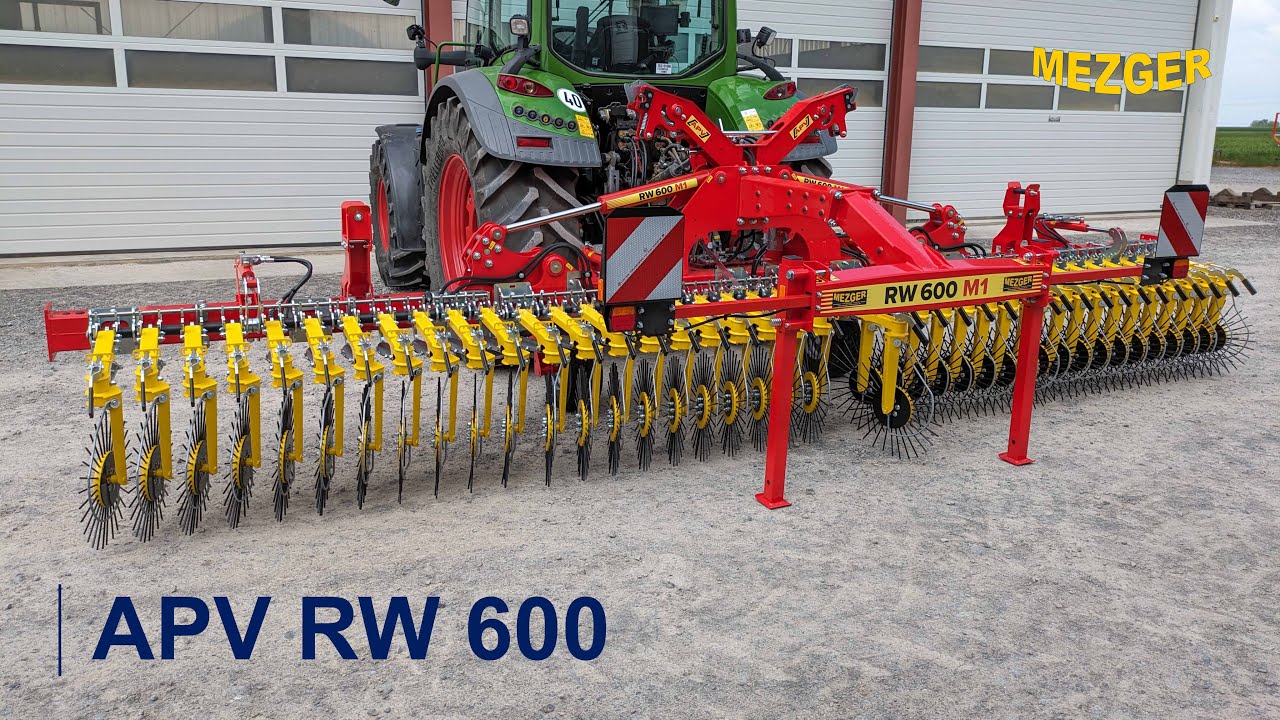 APV Rollstriegel RW 600 M1 (Rotary Weeder) | Mezger Landtechnik