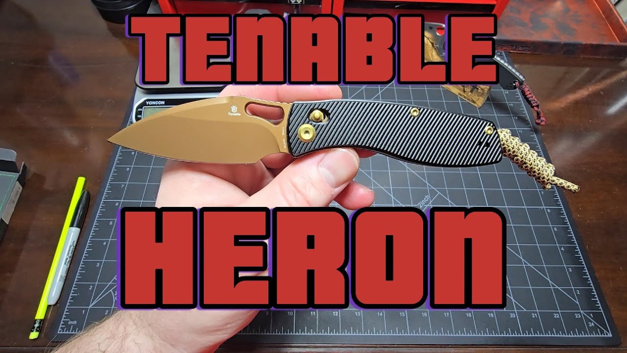 Tenable Heron — отличный бюджетный вариант от Tenable Knives. Новинка, выпущенная в декабре 2025 ...