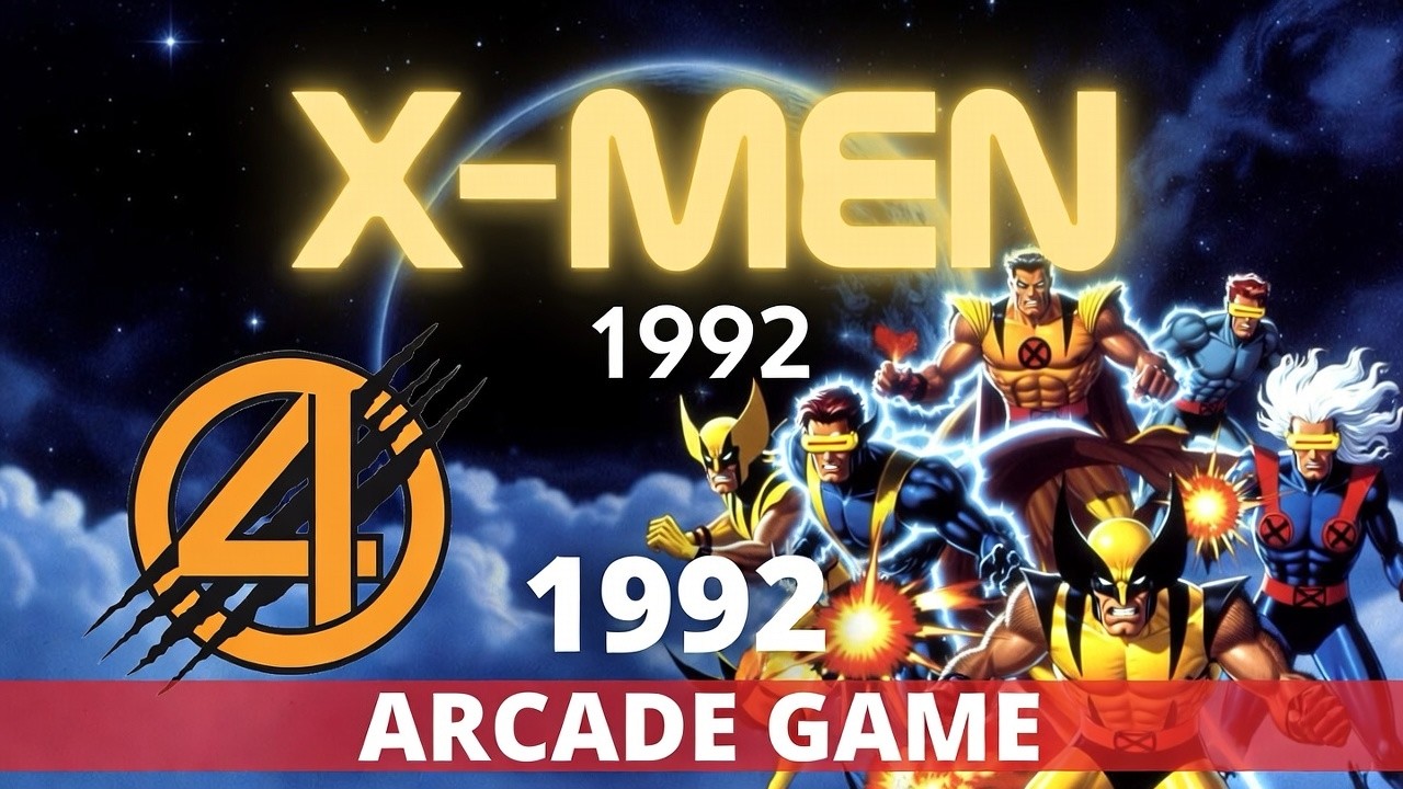 X-Men (1992) Arcade – Full Playthrough Live | Classic Konami Beat ‘Em Up
