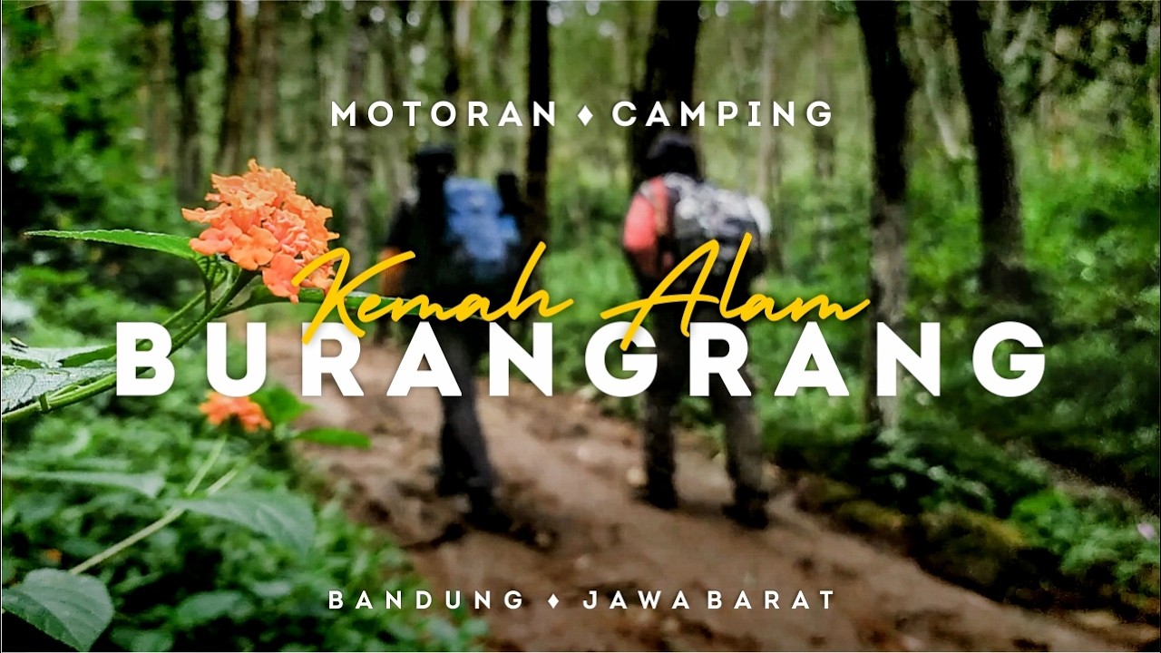 MOTORAN - CAMPING ke BURANGRANG : SPOT CAMPING TERBAIK ~  CURUG CIPALASARI #burangrang #motovlog