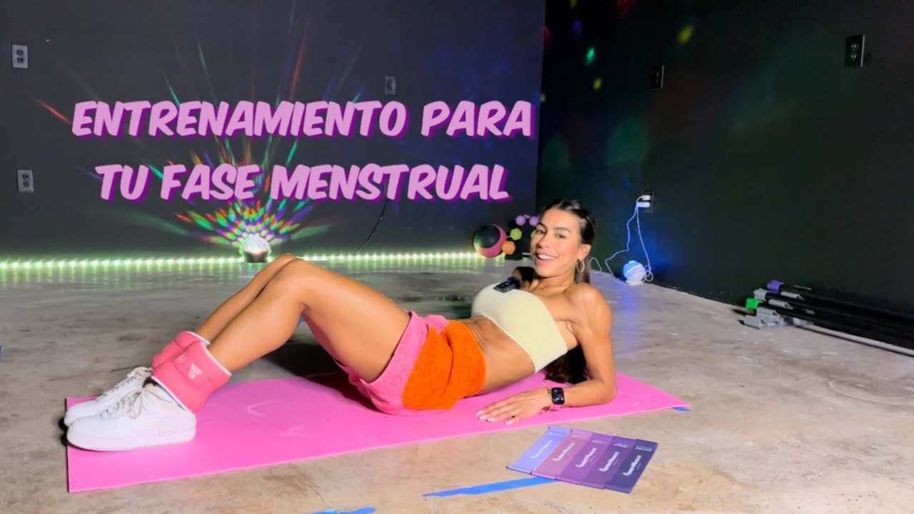 ENTRENAMIENTO PARA TU FASE MENSTRUAL | RUTINA DE 20 MINUTOS | QUEMA GRASA | ENTRENA EN CASA | ABS