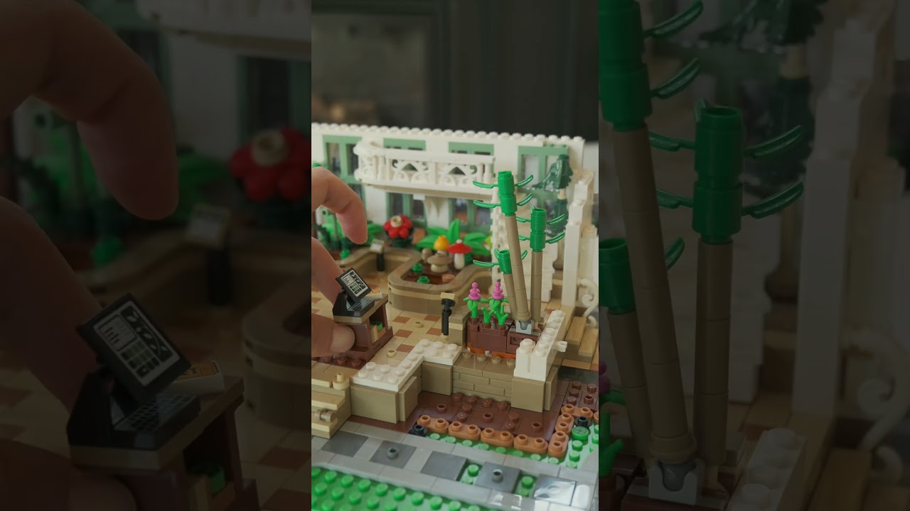 Building a @LEGO Ideas Botanical Garden set with 35 plant species & 3792 pieces! #ad&nbsp;#LEGOCollective