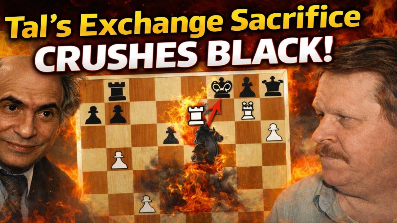 The Relentless Exchange Sacrifice That Ignited Tal&rsquo;s Final Checkmate Masterpiece