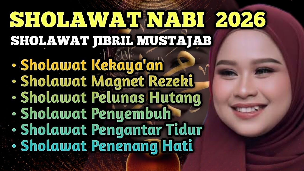 SHOLAWAT JIBRIL VIRAL  TERBARU SANGAT MERDU | Pembuka Pintu Rezeki | Penenang Hati