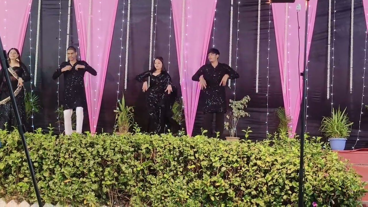 Dance in friend's sister's wedding.