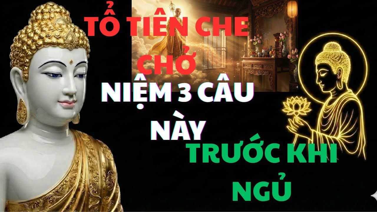 Trong Nhà Có Người Niệm 3 Câu Này Trước Khi Ngủ:Tổ Tiên Che Chở Nghiệp Nợ Tiêu Tan Phước Đến Đầy Nhà