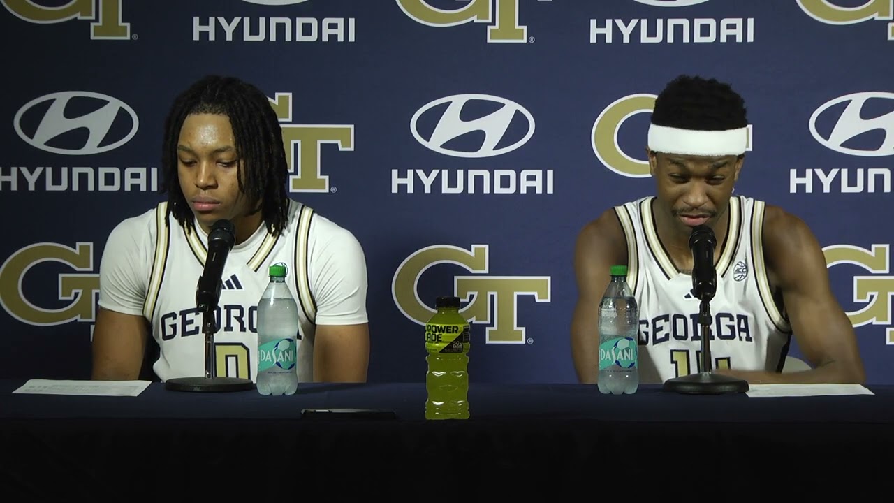 GT MBB - Akai Fleming and Kowacie Reeves Jr. postgame press conference vs. Cal - March 4, 2026