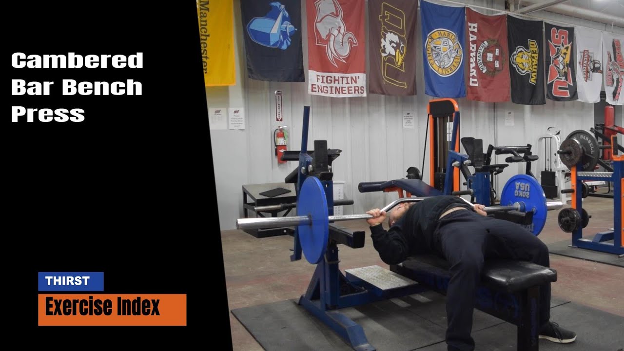 Cambered Bar Bench Press - THIRSTgym.com