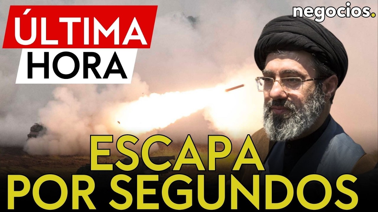 ÚLTIMA HORA | Un audio filtrado revela que Mojtaba Jamenei evitó la muerte por segundos en el ataque