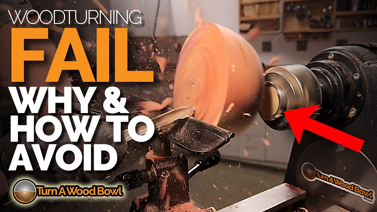 Tenon Fail — Woodturning Sheared Off