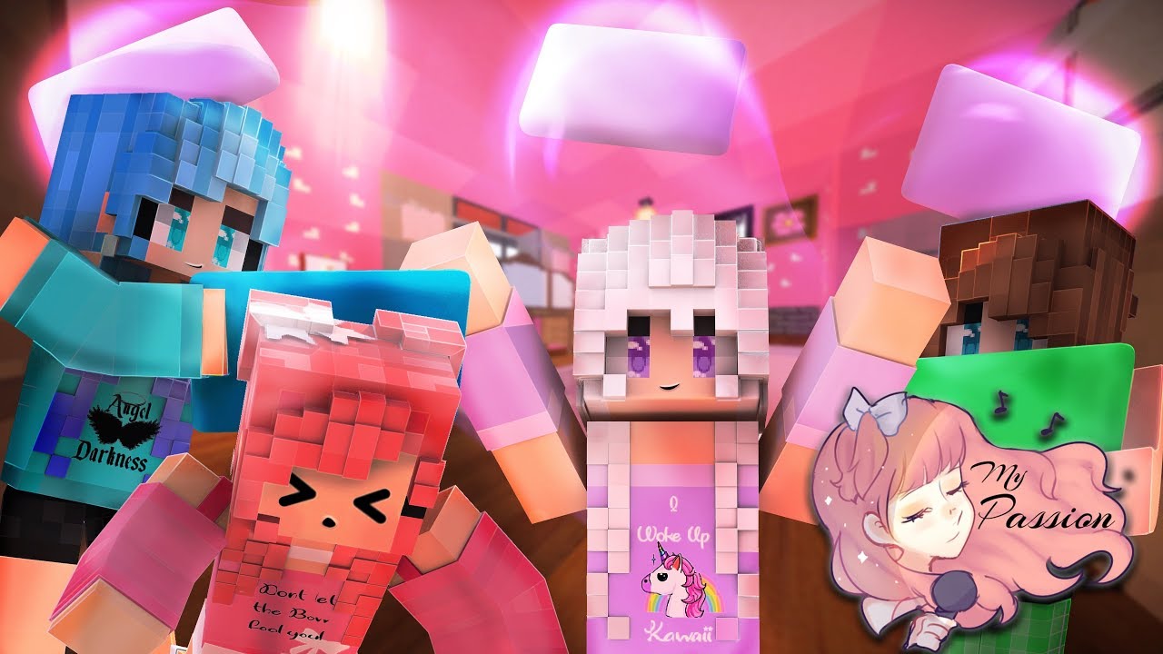 Slumber Party 101 | My Passion [S1:E8] | Minecraft Musical Roleplay