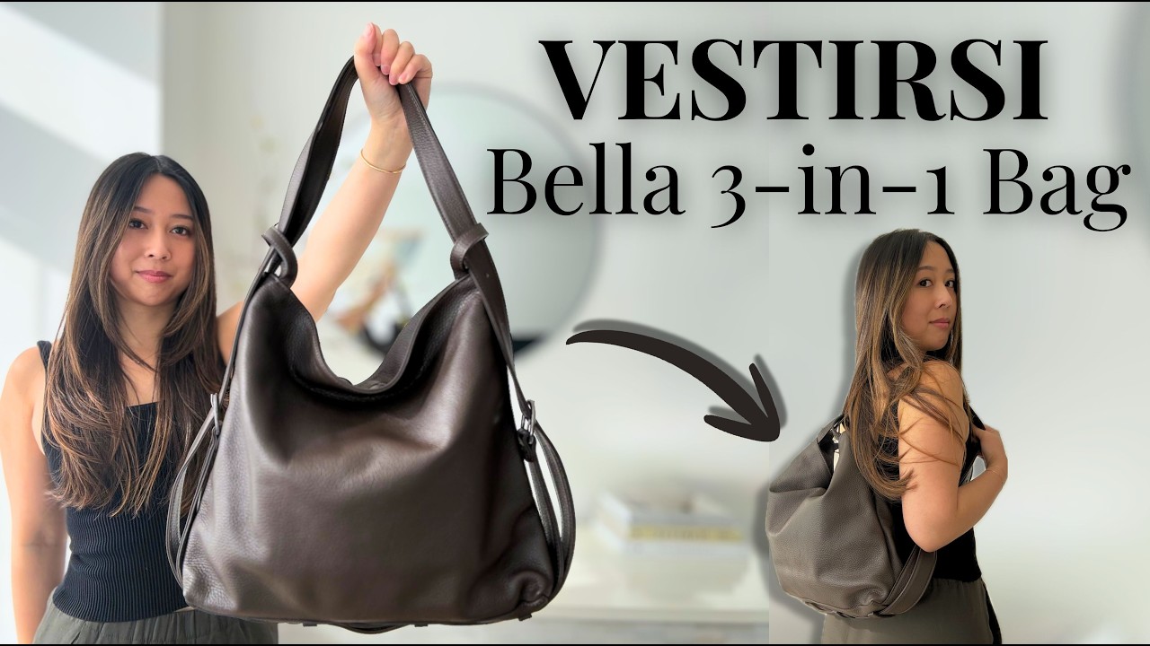 Vestirsi Bella 3-in-1 Convertible Bag - TRAVEL & WORK TOTE REVIEW