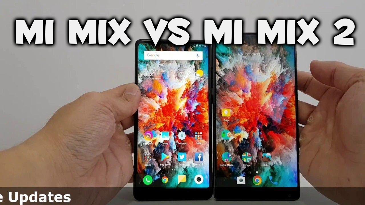 Mi Mix vs Mi Mix 2 || Camera And Gaming Review of Mi Mix 2 by ben's gadget reviews