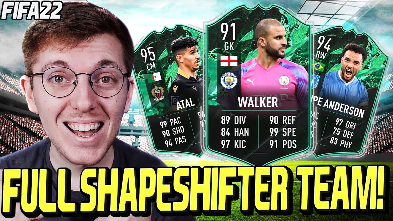 I USED A FULL SHAPESHIFTER TEAM IN FUTCHAMPS!