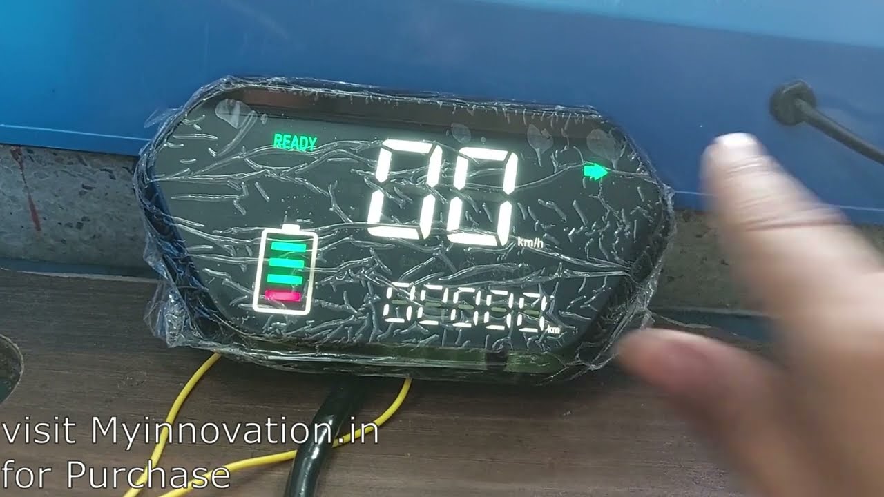 Electric Cycle Digital Big Meter, Speed, Trip, Indicator EveryThing 36/48Volt