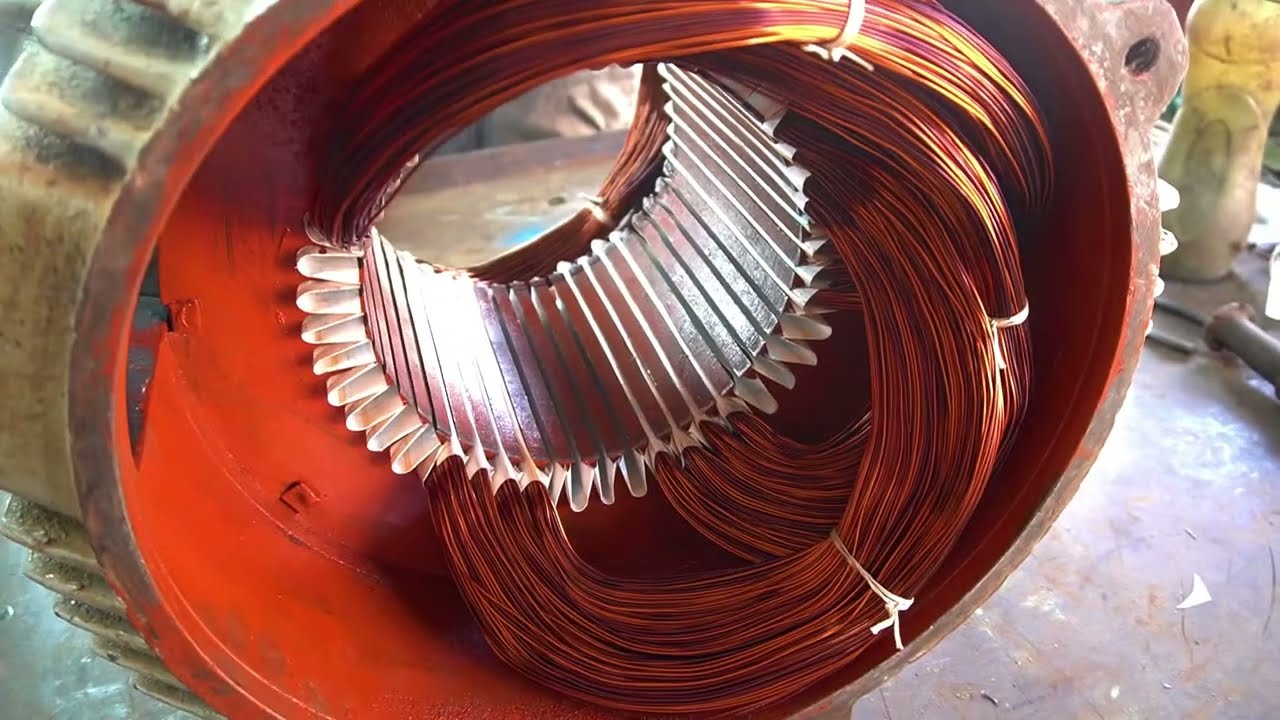 30 kW (40 HP) 2900 RPM | 2 Pole | 3 Phase Motor Winding Full Details