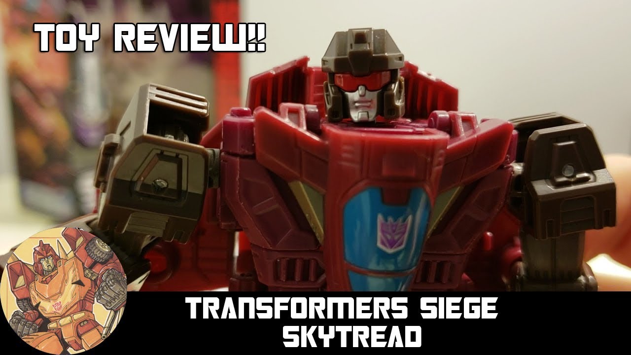 Transformers Siege:War For Cybertron Skytread | Toy Review