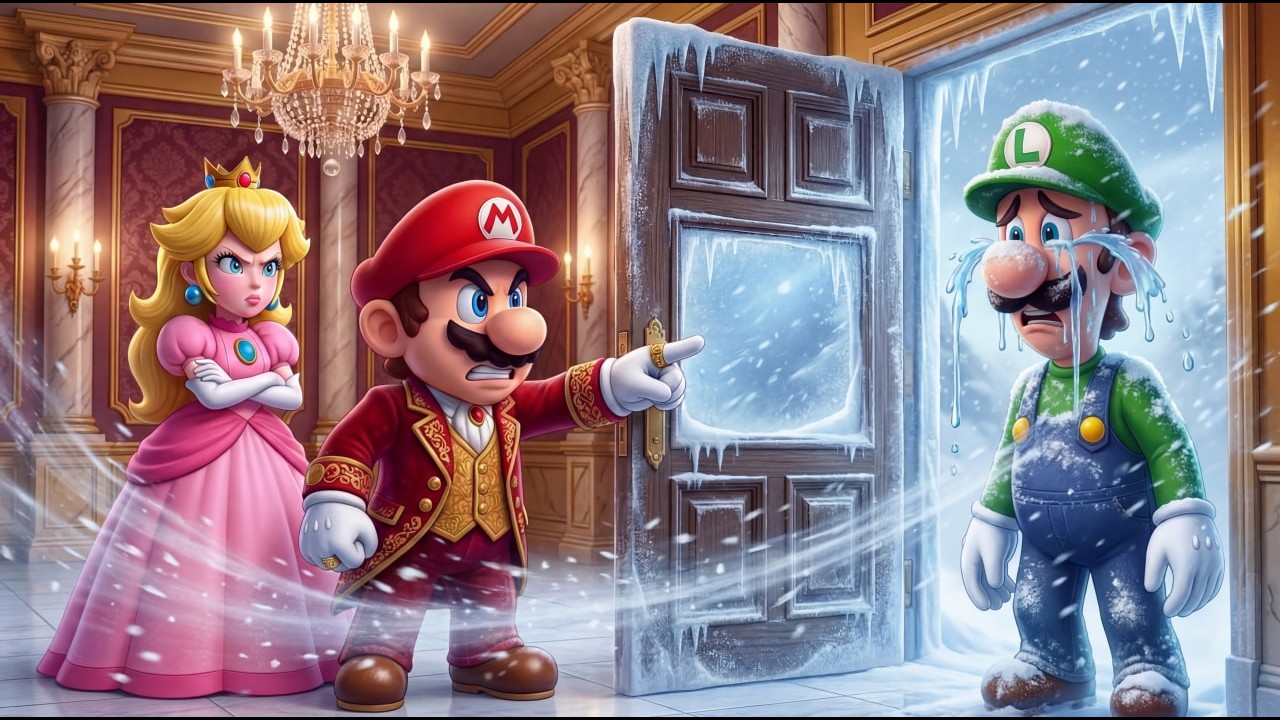 OMG...😱 Mario Picked Princess Peach Over Friendship! Luigi Was Left Alone💔| FANMADE 3D MOVIE
