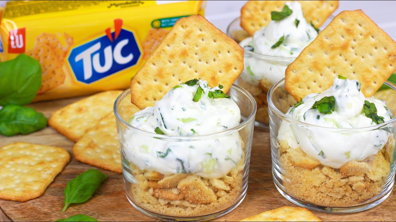 Dips f&uuml;r das offene Buffet I Schmand Dip mit TUC