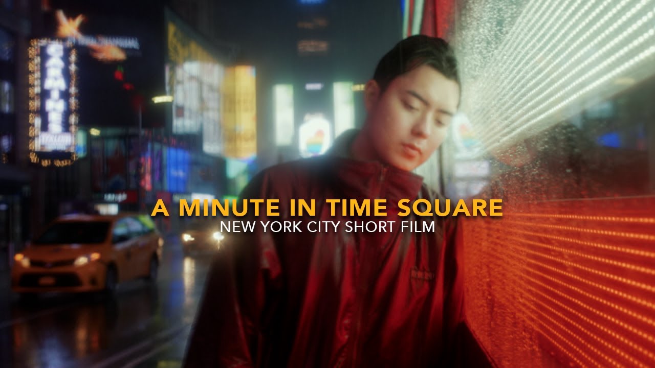 a Minute in Time Square (nyc short film)