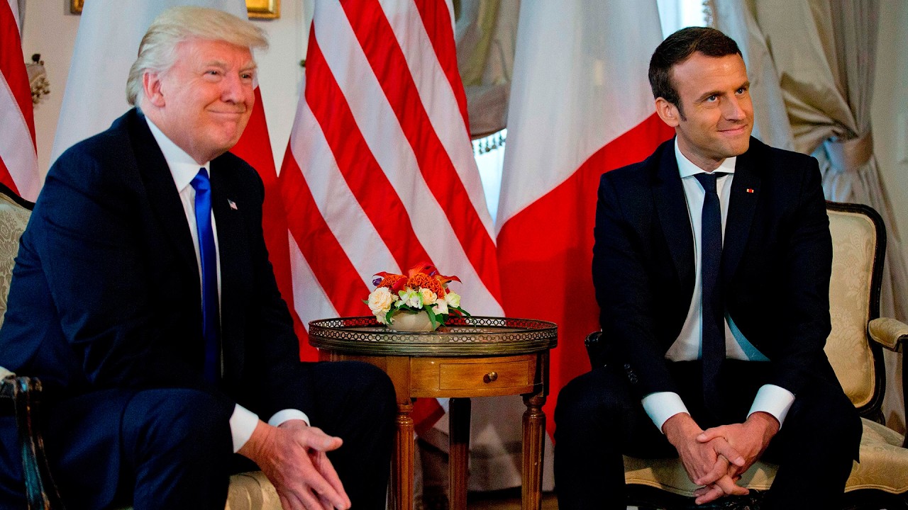 LIVE: Trump meets with Macron at G7 summit | NBC News
