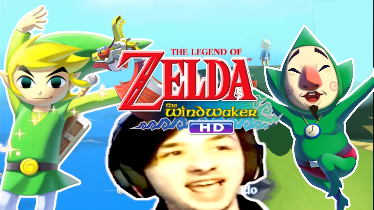 Tomo Plays Zelda Wind Waker HD For The FIRST TIME!!!!