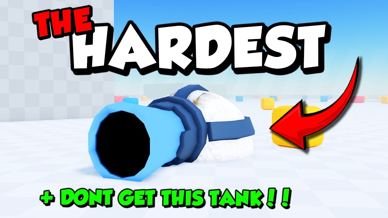САМЫЙ СЛОЖНЫЙ ТАНК в TANK GAME | Roblox