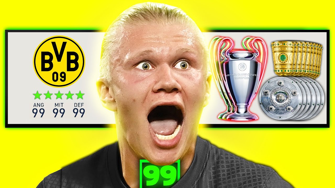 DORTMUND ZUM KRASSESTEN TEAM ALLER ZEITEN MACHEN!! (2037) 🔥🏆🤯 (0 Niederlagen)
