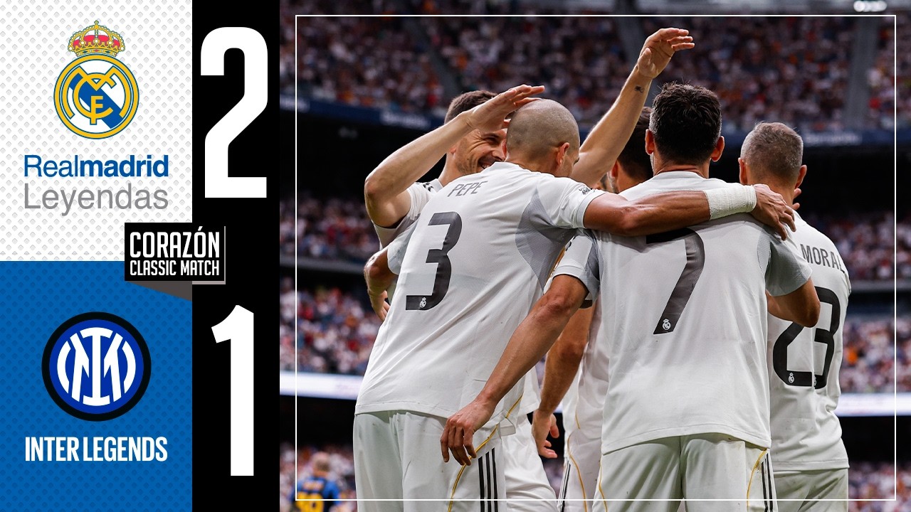 HIGHLIGHTS | Real Madrid Leyendas 2-1 Inter Legends | Coraz&oacute;n Classic Match 2026