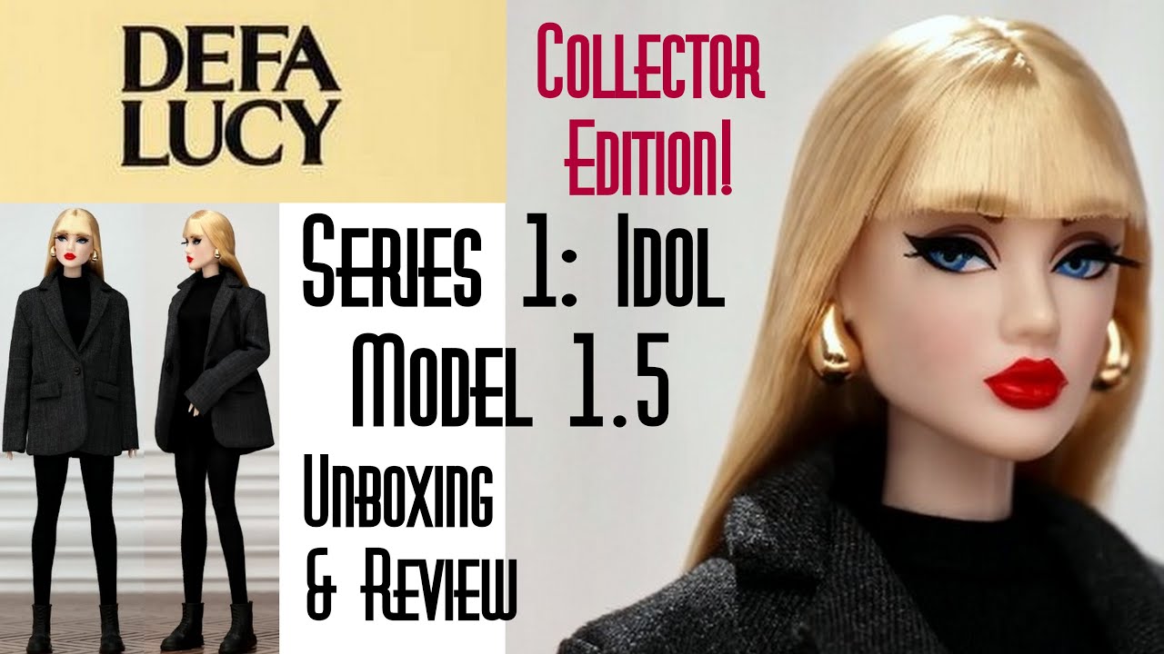 🧥 DEFA LUCY COLLECTOR EXCLUSIVE SERIES 1 IDOL MODEL 1.5 BARBIE  JHD CLONE 👑 ECW 🌎 UNBOXING & REVIEW