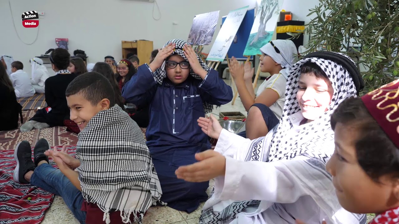 مدرسة الغزالي ومسرحية موسم قطف الزيتون تاليف وارشاد المعلمة عبير مطر