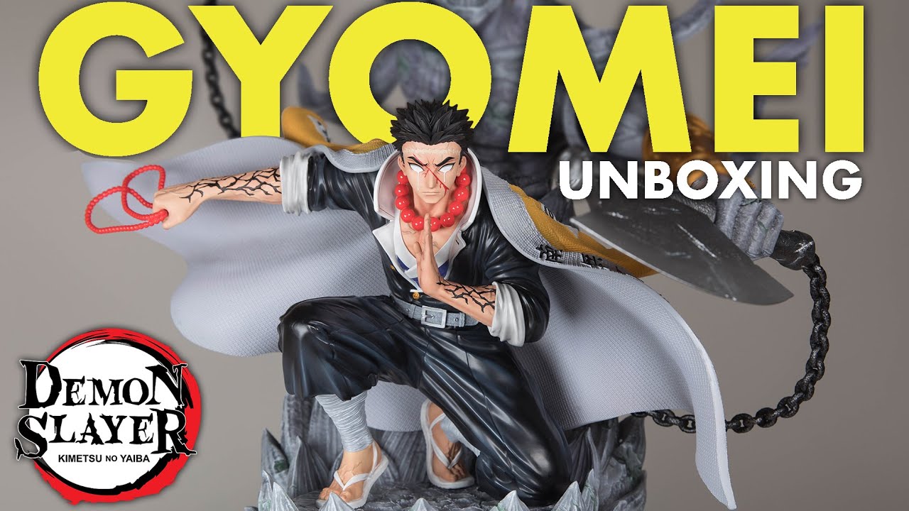 Gyomei Himejima Demon Slayer Statue Unboxing by TNT Studio