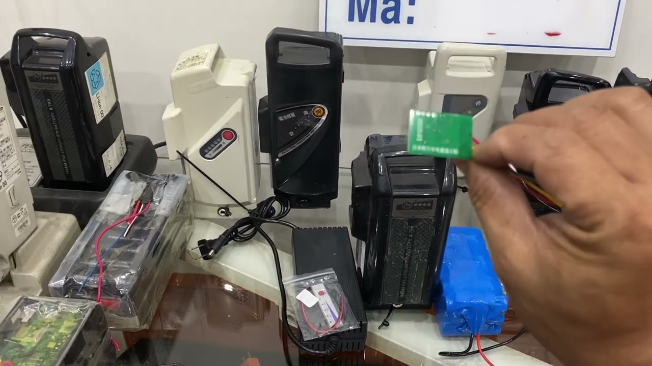 Đóng pin mới 100% cho xe đạp trợ lực hàng Nhật bãi